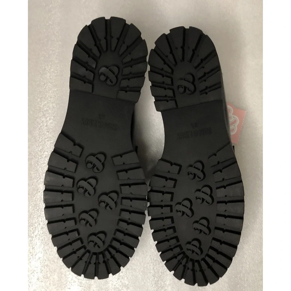 Sam & Libby Women's Black Rylan Lug Sole Loafer Low Top Slip-On 8.5 NEW - Picture 15 of 16